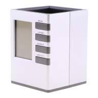 Настольные часы органайзер для канцелярии Cube Desk Stand - Настольные часы органайзер для канцелярии Cube Desk Stand