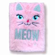Блокнот детский Кошка с мехом MEOW - Блокнот детский Кошка с мехом MEOW